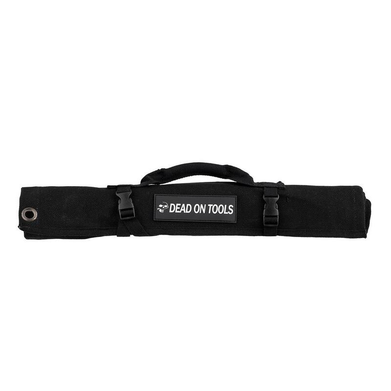 DEAD ON TOOLS 20 in. Heavy-Duty 24 oz. Canvas Wrench Tool Roll - DO240