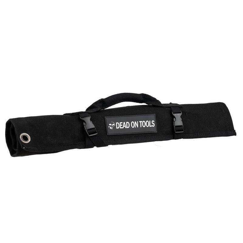 DEAD ON TOOLS 20 in. Heavy-Duty 24 oz. Canvas Wrench Tool Roll - DO240