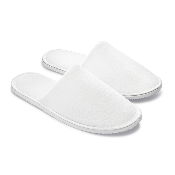 Lemontruex Slippers, Velour Closed Toe, O, PR - CT-15076