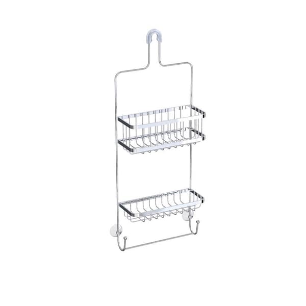 Better Living Better Living Astra 25.5 in. H X 5 in. W X 10.98 in. L Chrome Silver Shower Caddy - 13214