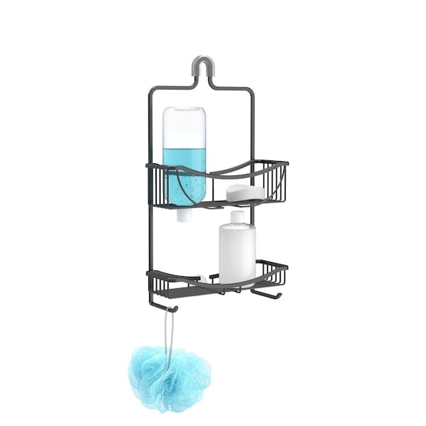 Better Living Better Living Venus 19.5 in. H X 4.5 in. W X 11 in. L Matte Black Shower Caddy - 13635