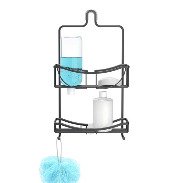 Better Living Better Living Venus 19.5 in. H X 4.5 in. W X 11 in. L Matte Black Shower Caddy - 13635
