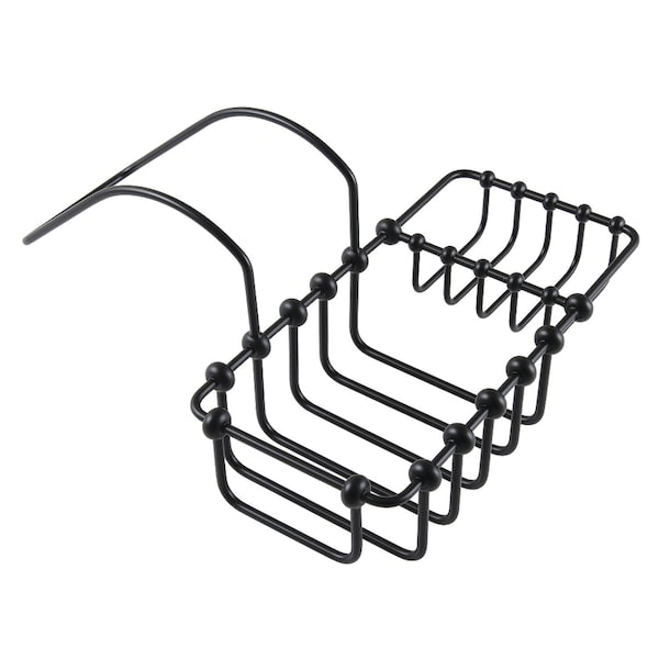 Kingston Brass Clawfoot Tub Rim Soap and Sponge Holder, Matte Black - CC2160