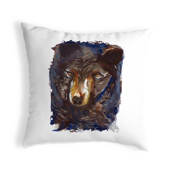Betsy Drake Betsy Drake KS281 12 x 12 in. Betsys Bear Small No-Cord Pillow - KS281