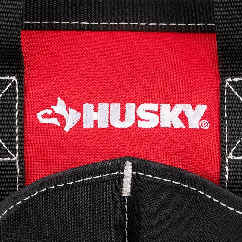 Husky 12 in. 4-Pocket Zippered Tool Bag (10-Pack) - HD60012-TH10PK