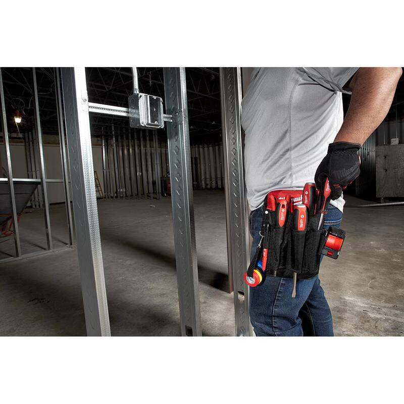 Milwaukee 15 in. PACKOUT Tool Backpack with Screwdriver Set (11-Piece) - 48-22-8301-48-22-2710