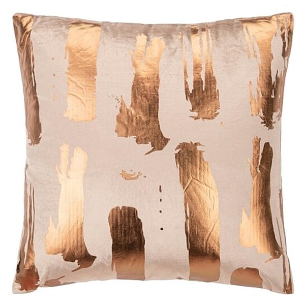 Safavieh 18 x 18 in. Hannia Pillow, Brown - PLS6505A-1818