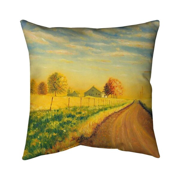 Begin Home Decor 20 x 20 in. In The Countryside-Double Sided Print Indoor Pillow - 5541-2020-LA191