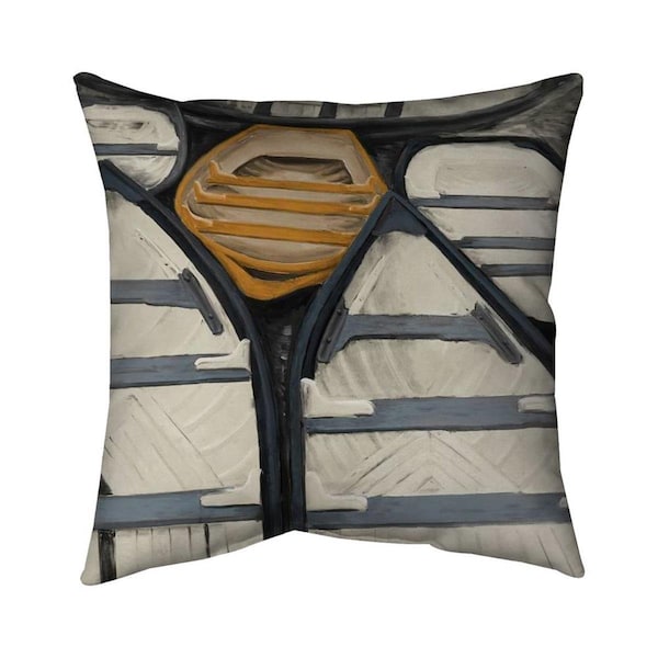 Begin Home Decor 20 x 20 in. Canoes-Double Sided Print Indoor Pillow - 5541-2020-CO70-2