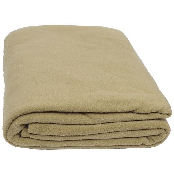 R & R Textile Fleece Blanket, Twin, 66x90 In. - X52000