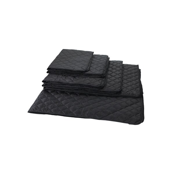 Refrigiwear Insulated Standard Blanket Black 6'X6' - 150BLBLK6X6
