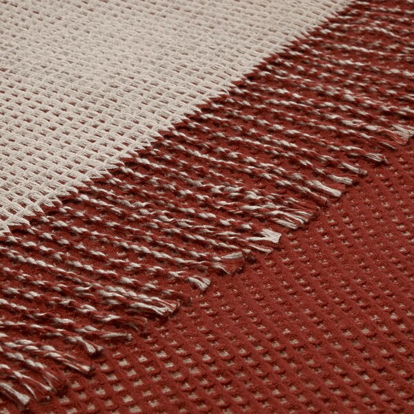 Classic Accessories Indoor/Outdoor Reversible Throw Blanket, 66 x 59 Inch, Spice - 50-151-011701-EC