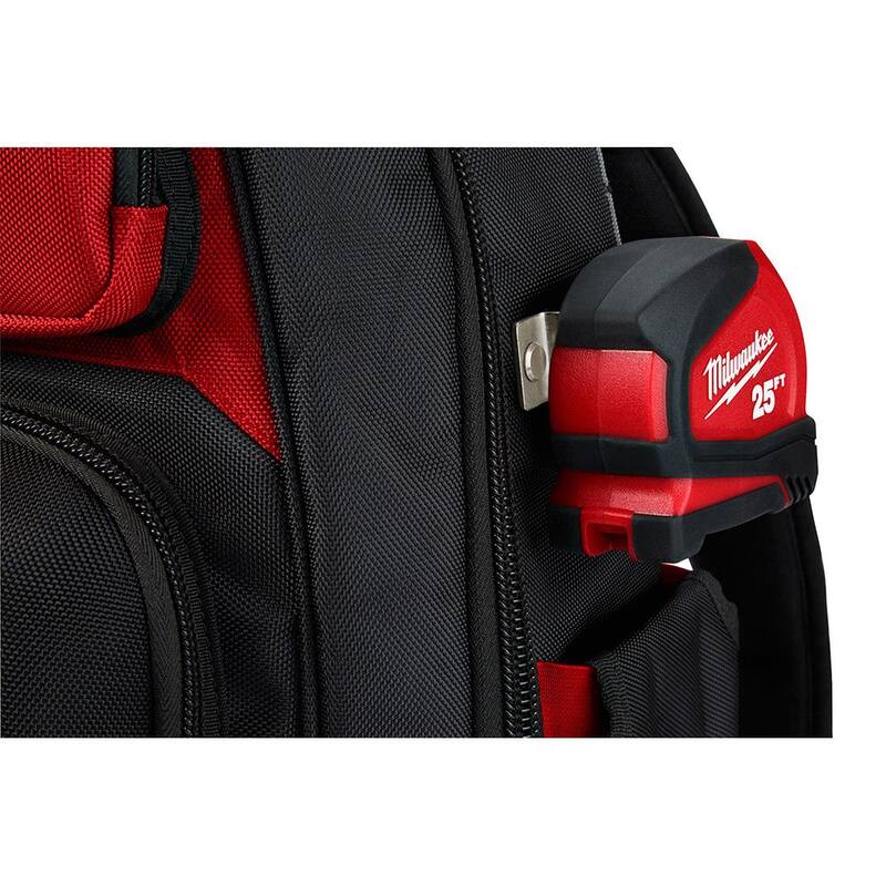 Milwaukee 15 in. Ultimate Jobsite Backpack W/ Left, Right, and Straight Aviation Snips (3-Pack) - 48-22-8201-48-22-4533