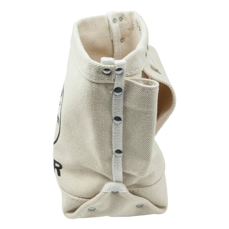 Klein Tools 9 in. Canvas Bull-Pin and Bolt Tool Bag with Drain Holes - 5416TSR