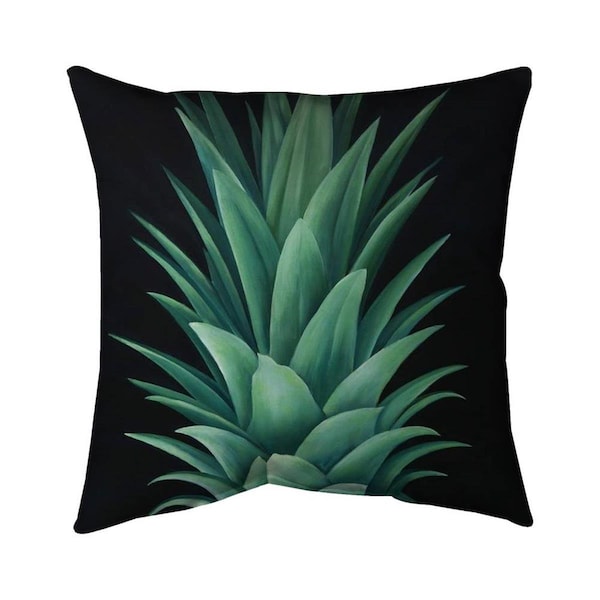 Fondo 20 x 20 in. Pineapple Leaves-Double Sided Print Indoor Pillow - FO2772074