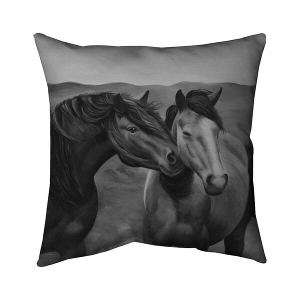 Fondo 20 x 20 in. Tenderness-Double Sided Print Indoor Pillow - FO2773608