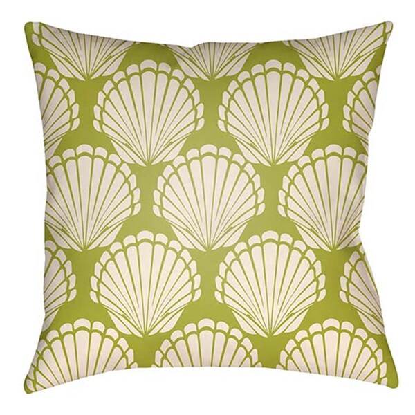 Artistic Weavers Litchfield Square Pillow, Green - 20 x 20 in. - LTCH1490-2020