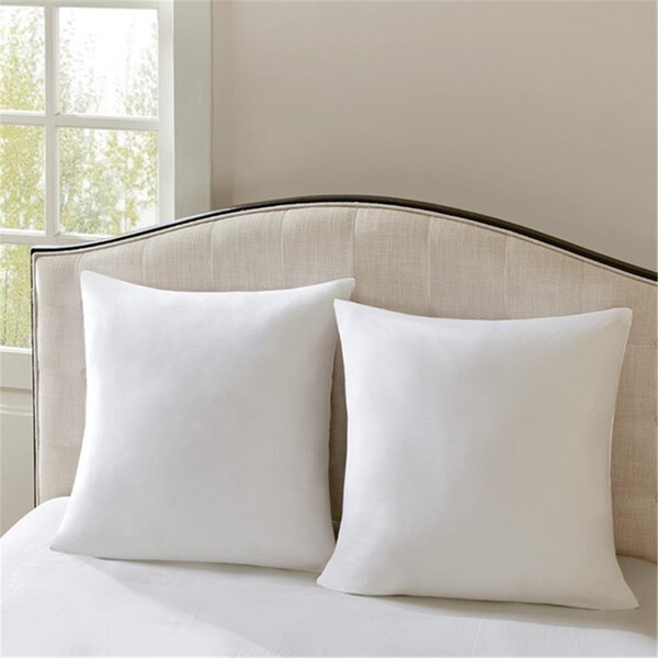 Madison Park Signature Madison Park Cotton Sateen Euro Pillow, White - MPS30-267
