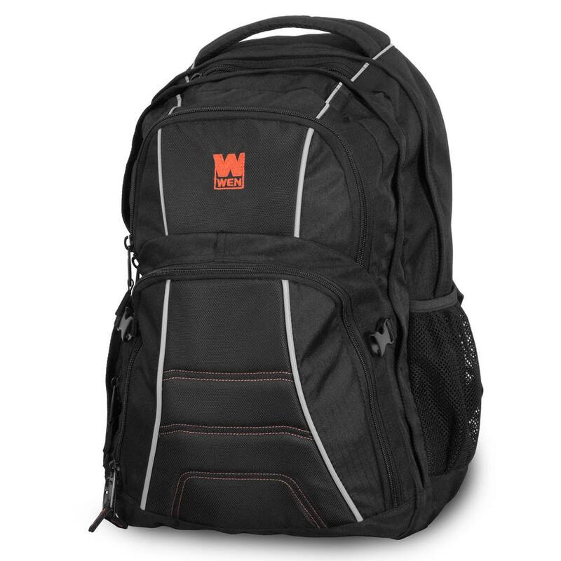 WEN 14 in. 4-Compartment Heavy Duty Backpack with Laptop Storage - 49020