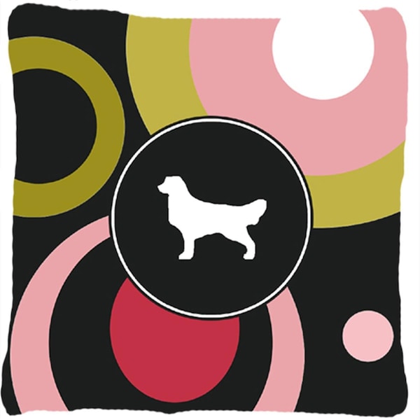 Jensendistributionservices Golden Retriever Decorative Indoor & Outdoor Fabric Pillow - MI2555173