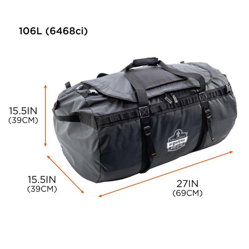 Ergodyne Arsenal 5030 27 in. Water Resistant Soft Sided Tool Duffel Bag - Medium - 5030