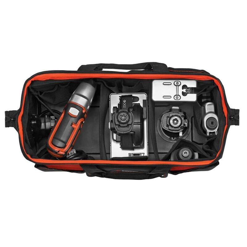 BLACK+DECKER 21 in. Wide-Mouth Matrix Tool Bag - BDCMTSB