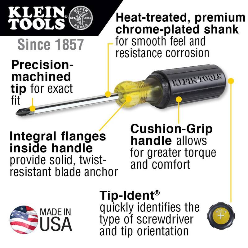 Klein Tools Tradesman Pro 17.5 in. Tool Gear Back Pack with 7-Piece Assorted Screwdriver Set - M2O41538KIT