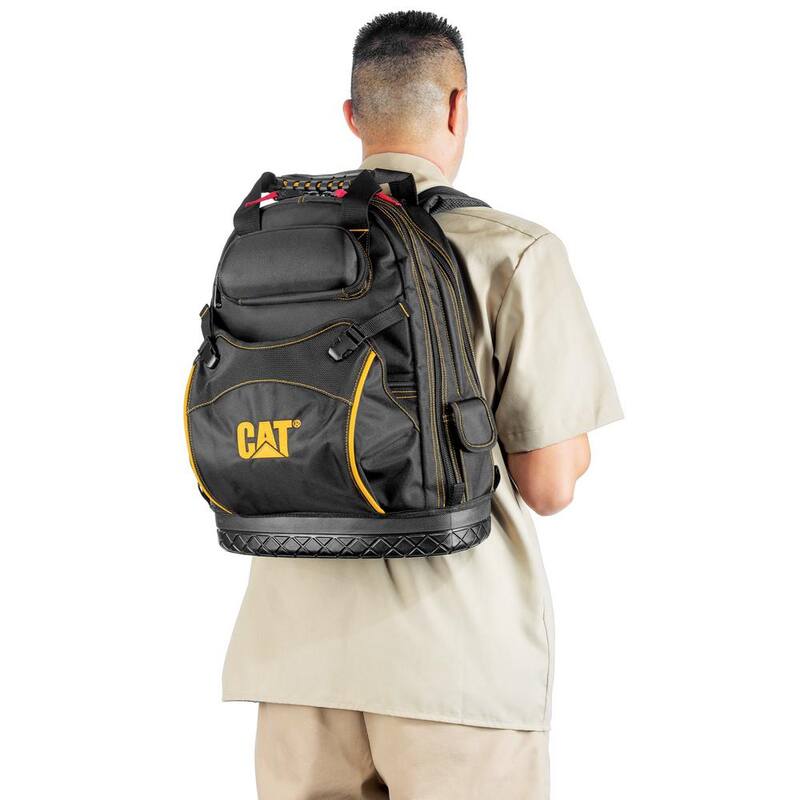 CAT 18 in. 31-Pocket Pro Tool Backpack in Black - 980197N