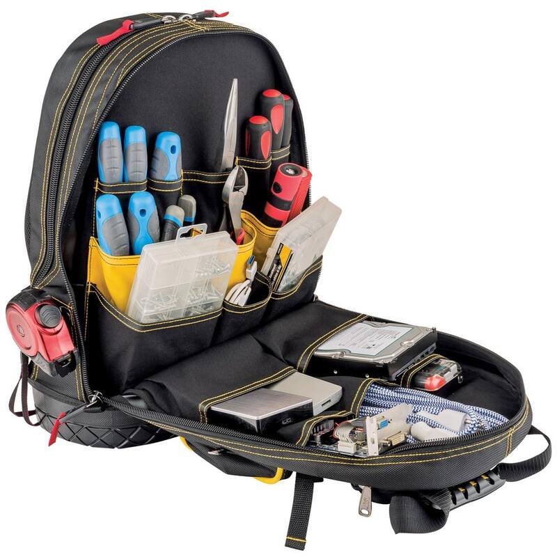 CAT 18 in. 31-Pocket Pro Tool Backpack in Black - 980197N
