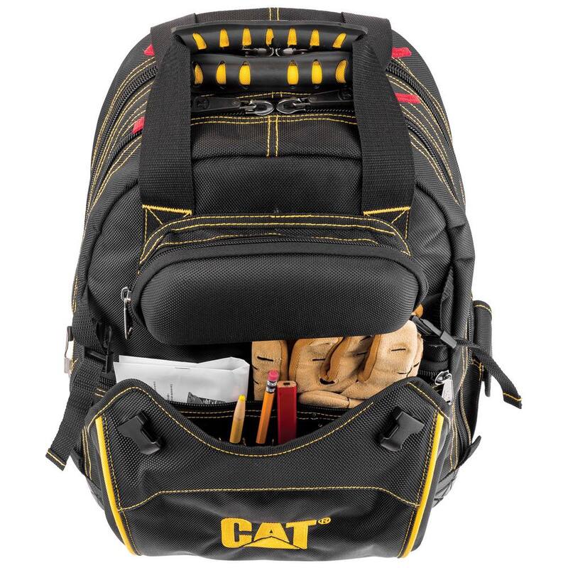 CAT 18 in. 31-Pocket Pro Tool Backpack in Black - 980197N