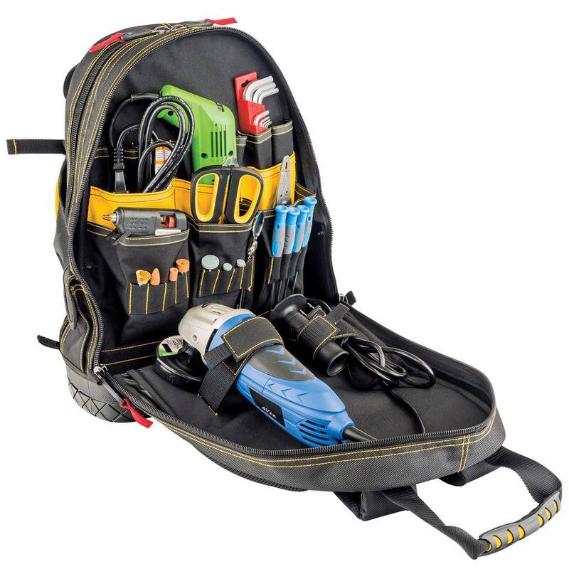 CAT 18 in. 31-Pocket Pro Tool Backpack in Black - 980197N