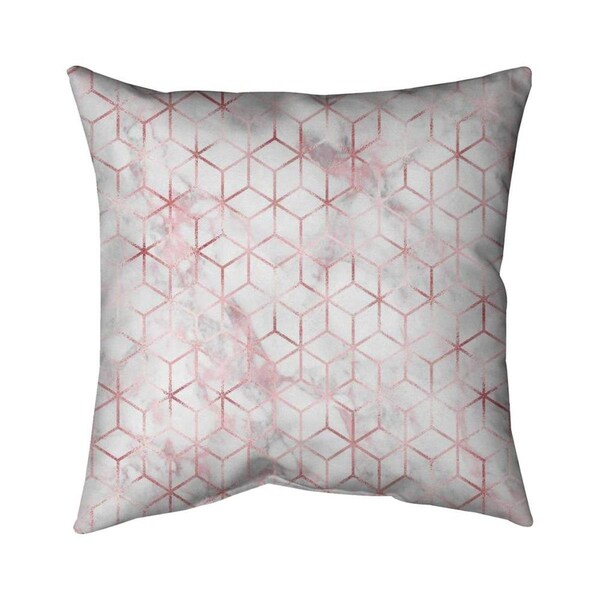 Fondo 26 x 26 in. Symmetry-Double Sided Print Indoor Pillow - FO2793771