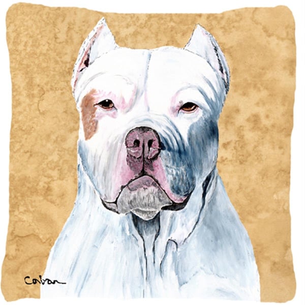 Carolines Treasures Pit Bull Indoor & Outdoor Fabric Decorative Pillow - CA77592
