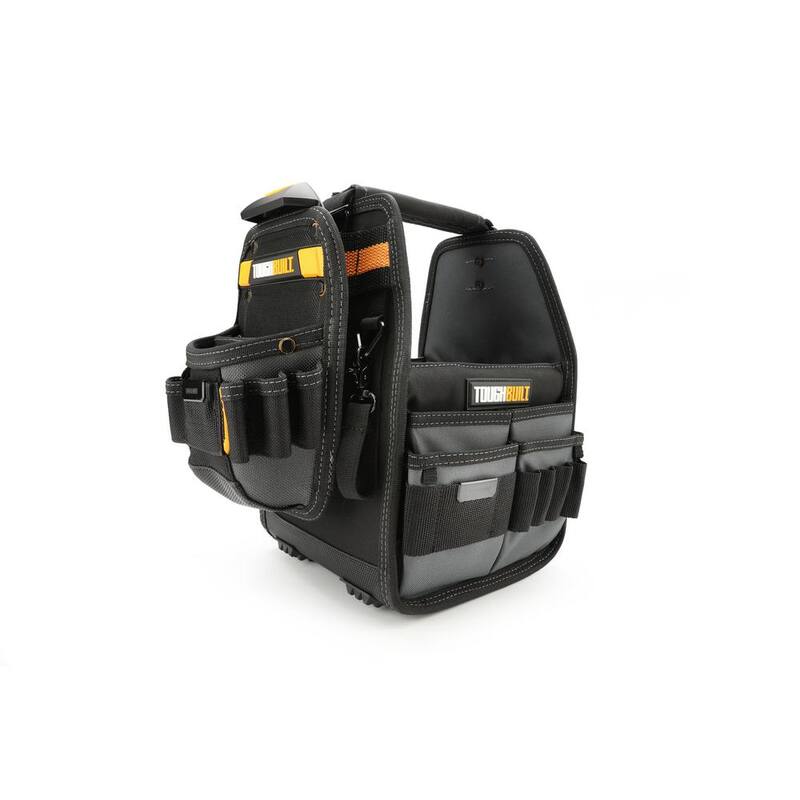 TOUGHBUILT 8" Universal Service ClipTech Tote and Pouch with 31 pockets and heavy-duty reinforced construction - TB-CT-180-8