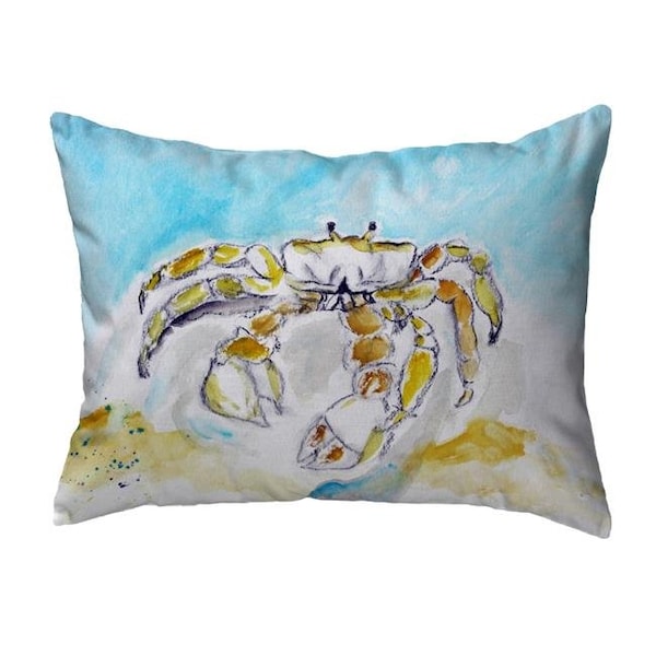 Betsy Drake Betsy Drake NC717 16 x 20 in. Ghost Crab No Cord Pillow - NC717