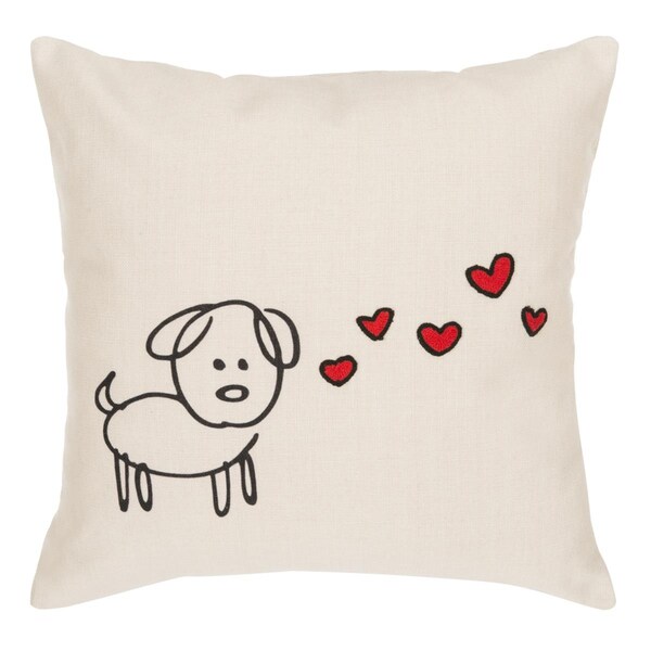 Safavieh Puppy Love Pillow, Assorted Color - PLS737A-1218
