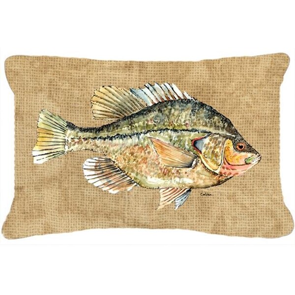 Carolines Treasures Carolines Treasures 8808PW1216 12 x 16 In. Croppie Indoor & Outdoor Fabric Decorative Pillow - 8808PW1216