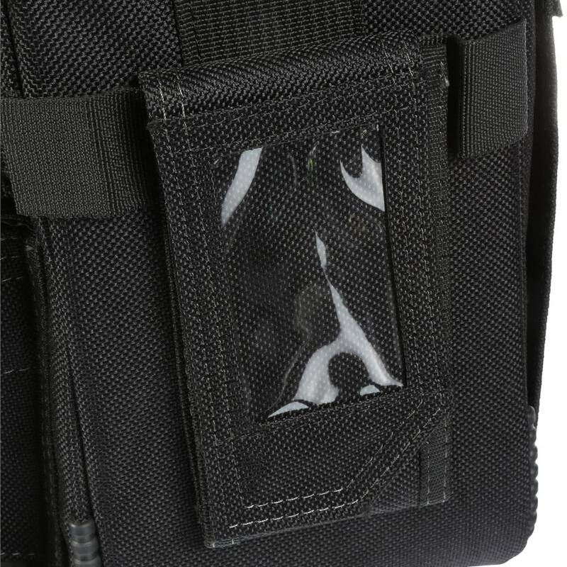 TOUGHBUILT 19.5" Large Black Laptop Bag with Quick Access, Shoulder Strap, ClipTech hub and padded device pocket - TB-EL-1-L2