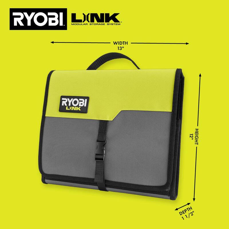 RYOBI LINK Accessory Organizer with 5-1/2 in. 18T Thin Kerf Carbide Circular Saw Blade - STM312-A065101