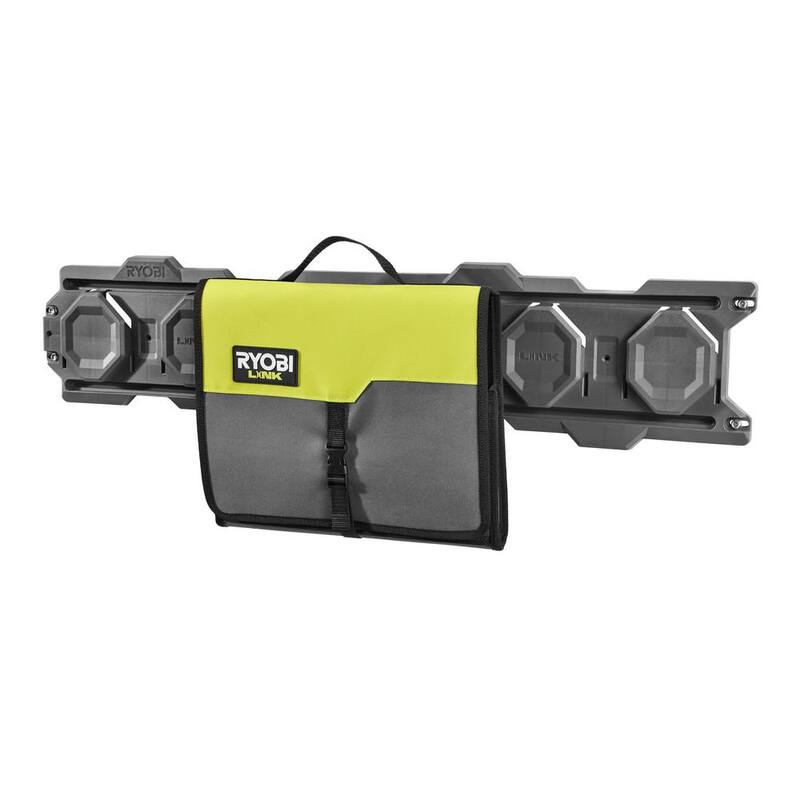 RYOBI LINK Accessory Organizer with 7-1/4 in. x 24 Teeth Carbide Thin Kerf Circular Saw Blade (4-Piece) - STM312-A067401