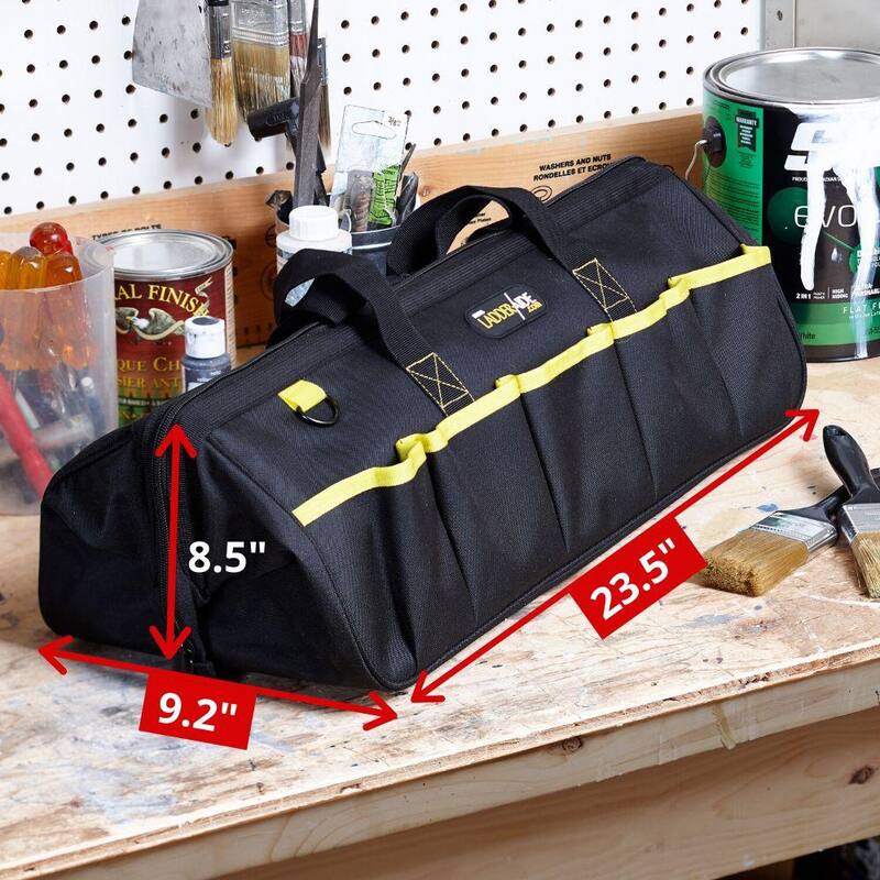 IDEAL SECURITY Ideal 23.5 in. W Pro Tool Organizer Bag - LA4310