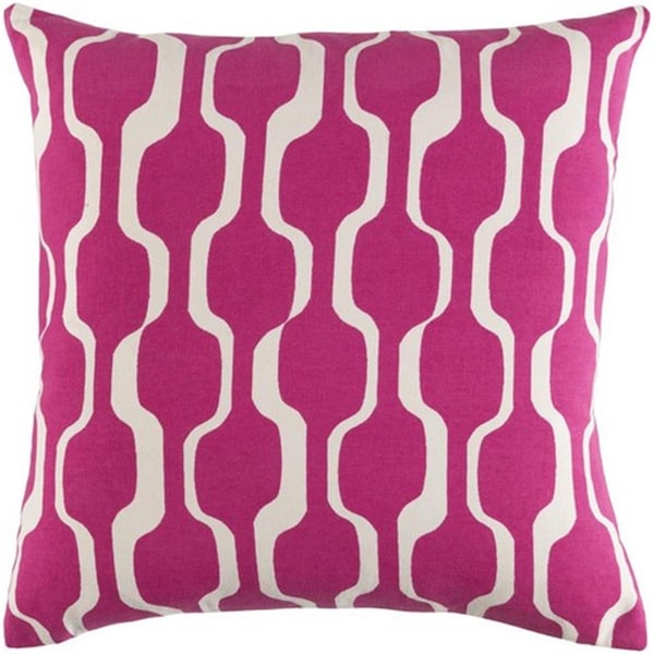 Artistic Weavers Trudy Vivienne Throw Pillow Cover- Hot Pink - TRUD7124-1818