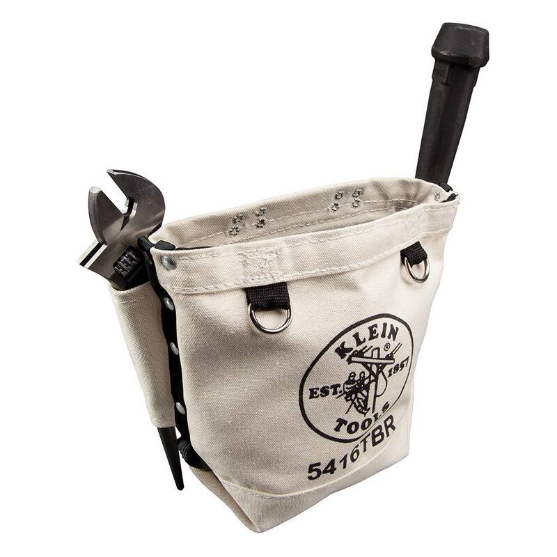 Klein Tools 10 in. Bolt Retention Pouch Tool Bag - 5416TBR