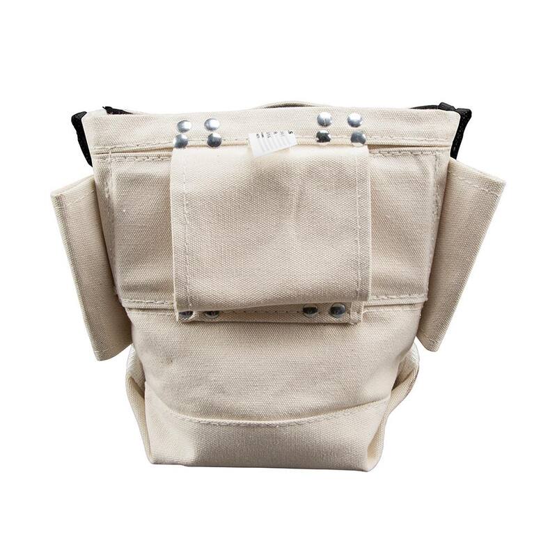 Klein Tools 10 in. Bolt Retention Pouch Tool Bag - 5416TBR