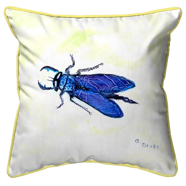 Betsy Drake 22 x 22 in. House Fly Extra Large Zippered Pillow - ZP848