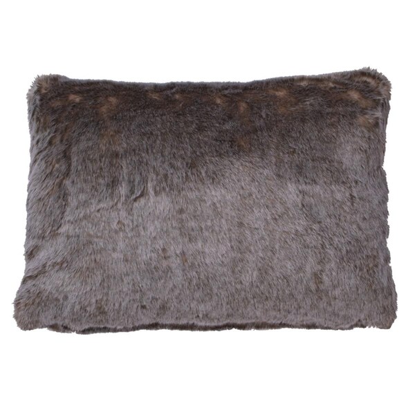 Vickerman 14 x 20 in. Light Brown Snow Deer Collection Pillow - QTX17743