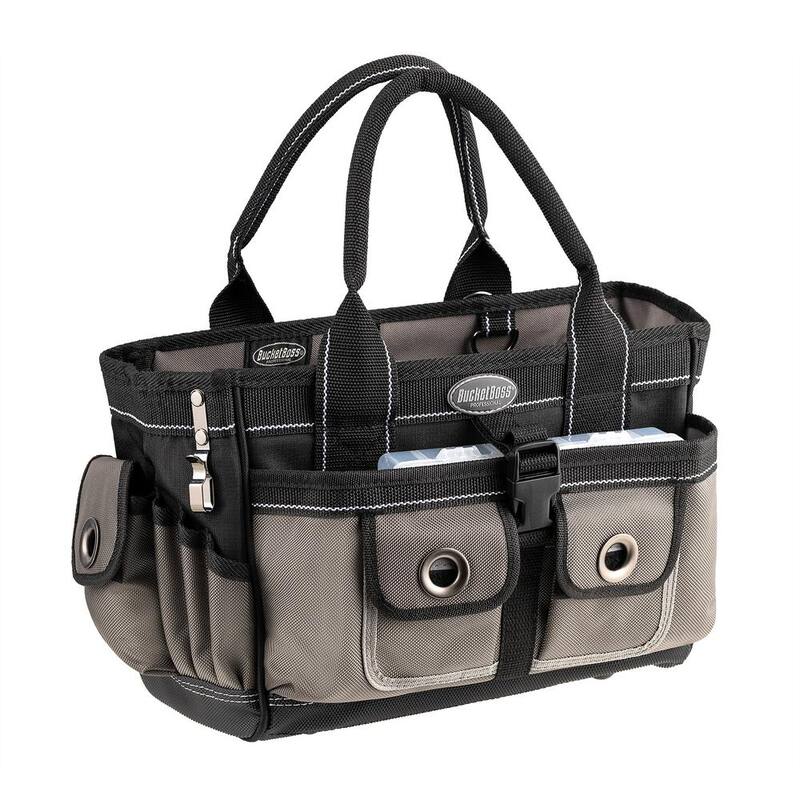 BUCKET BOSS Extreme Hopalong 14 in. 14-Pocket Tool Tote - 65088
