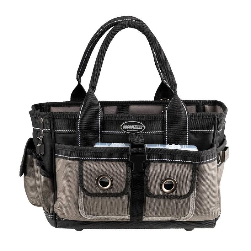 BUCKET BOSS Extreme Hopalong 14 in. 14-Pocket Tool Tote - 65088