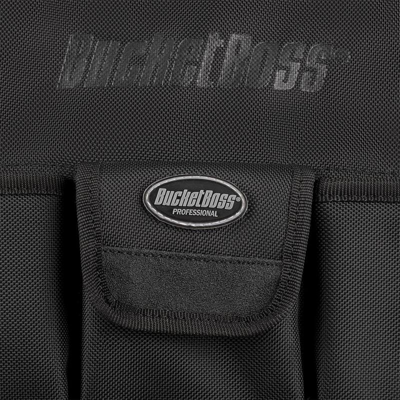 BUCKET BOSS Pro Drop Bottom 18 in. All Terrain Tool Bag with 14 Pockets - 68018