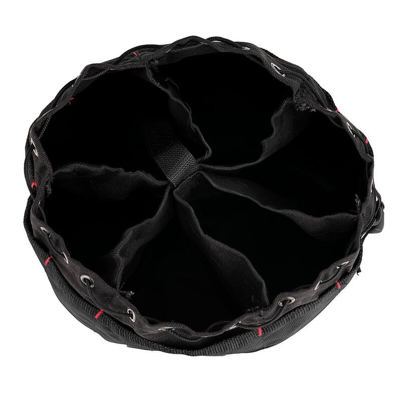 DEAD ON TOOLS 10 in. Black Parachute Tool Bag - DO25001